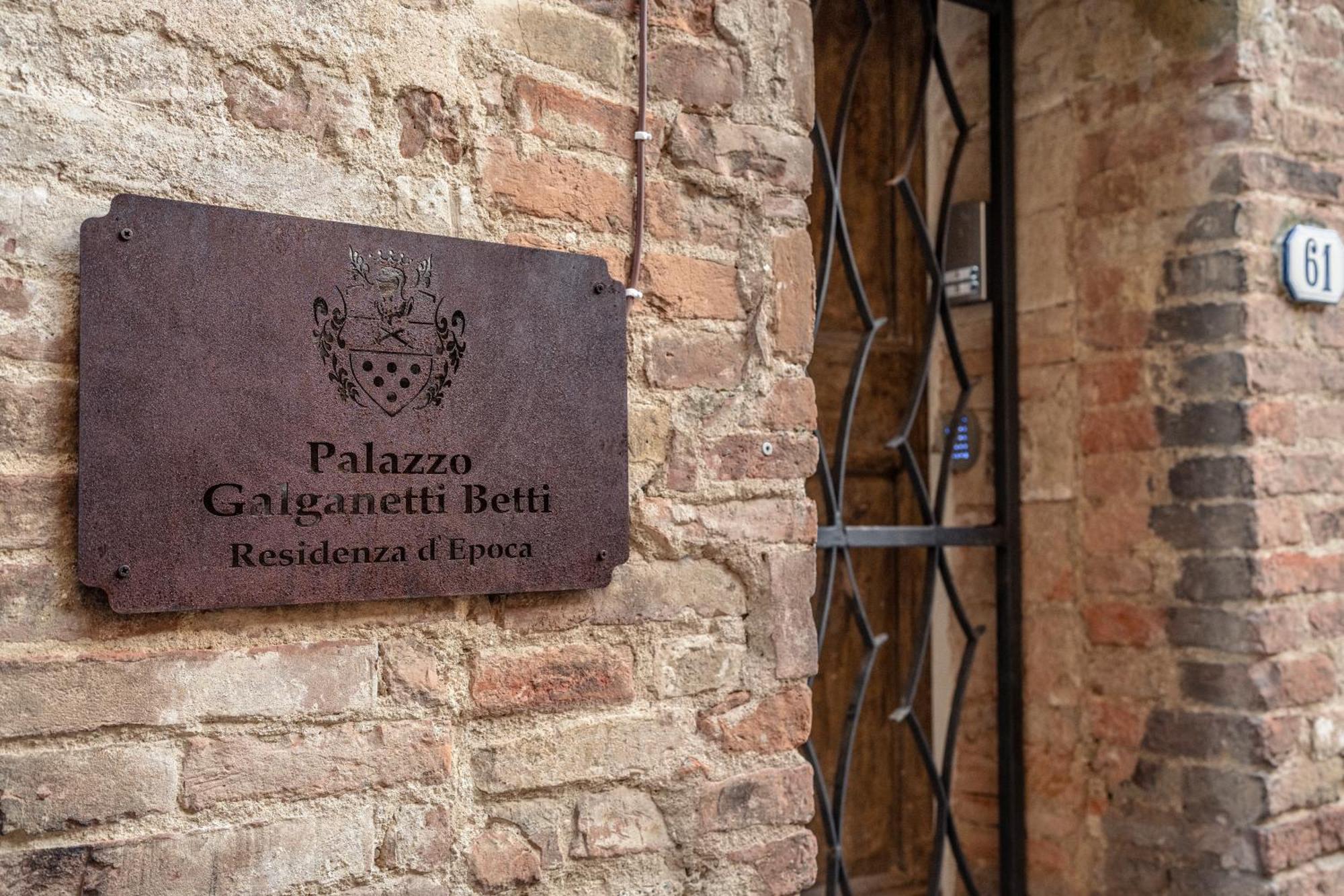 Palazzo Galganetti Betti Villa Colle Val D'Elsa Bagian luar foto