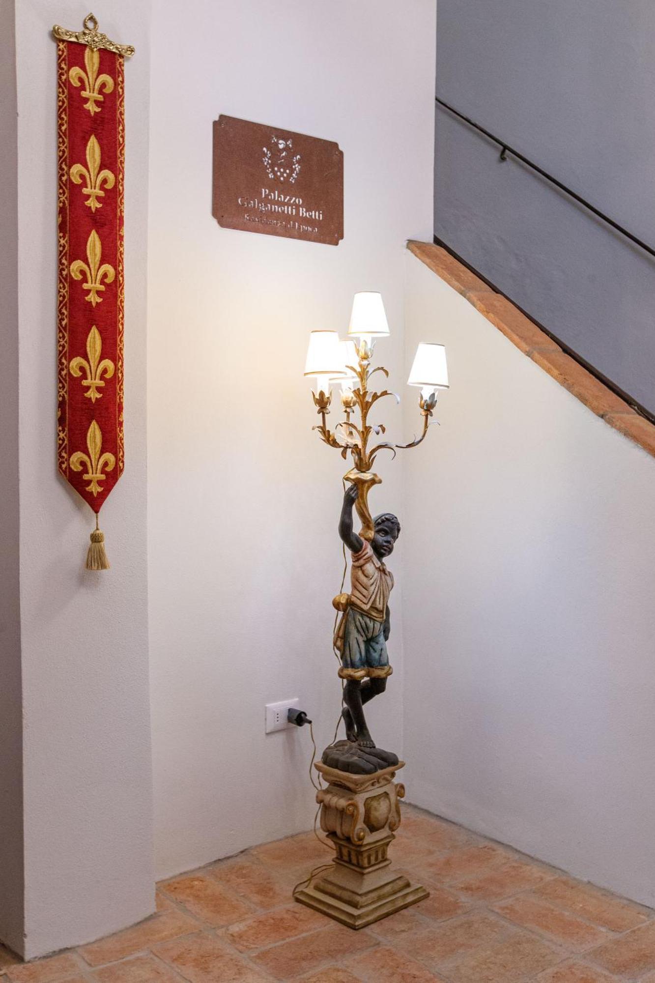Palazzo Galganetti Betti Villa Colle Val D'Elsa Bagian luar foto